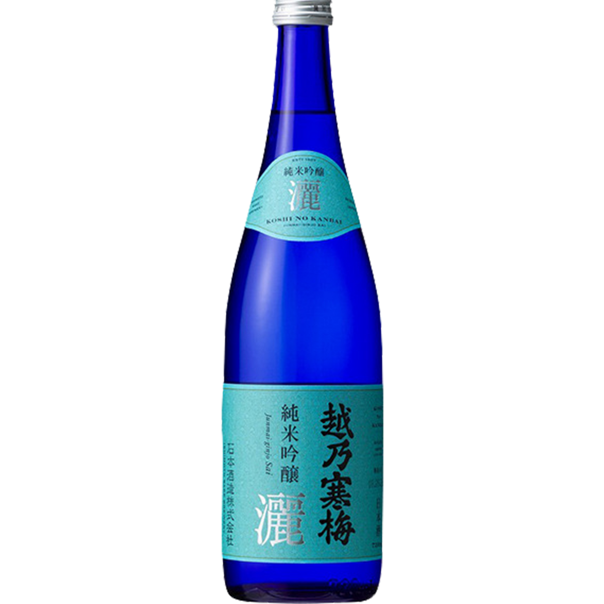 越乃寒梅 灑 純米吟釀 酒瓶正面商品圖
