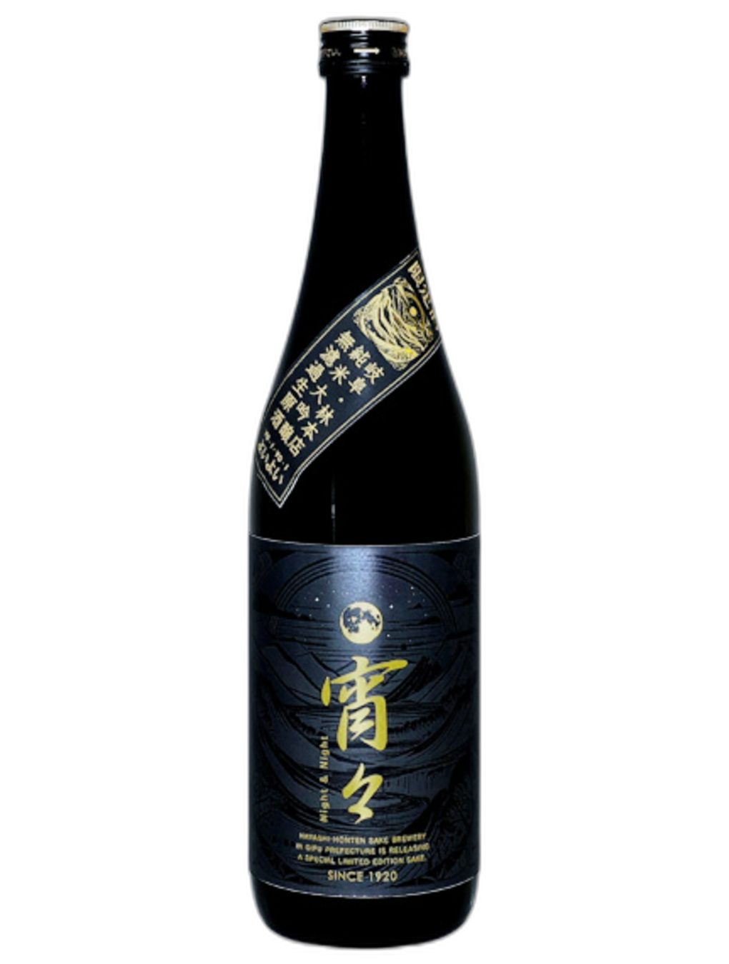 百十郎 宵宵 純米大吟釀無濾過生原酒 酒瓶正面商品圖