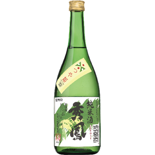 秀鳳 純米 豔姬 酒瓶正面商品圖