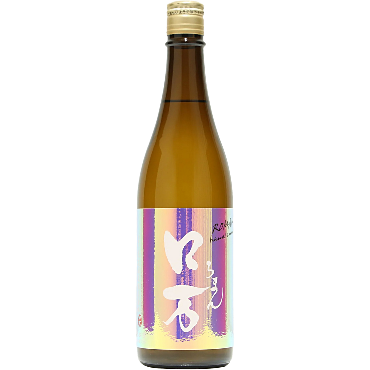 口万  純米吟釀 生原霞酒 酒瓶正面商品圖