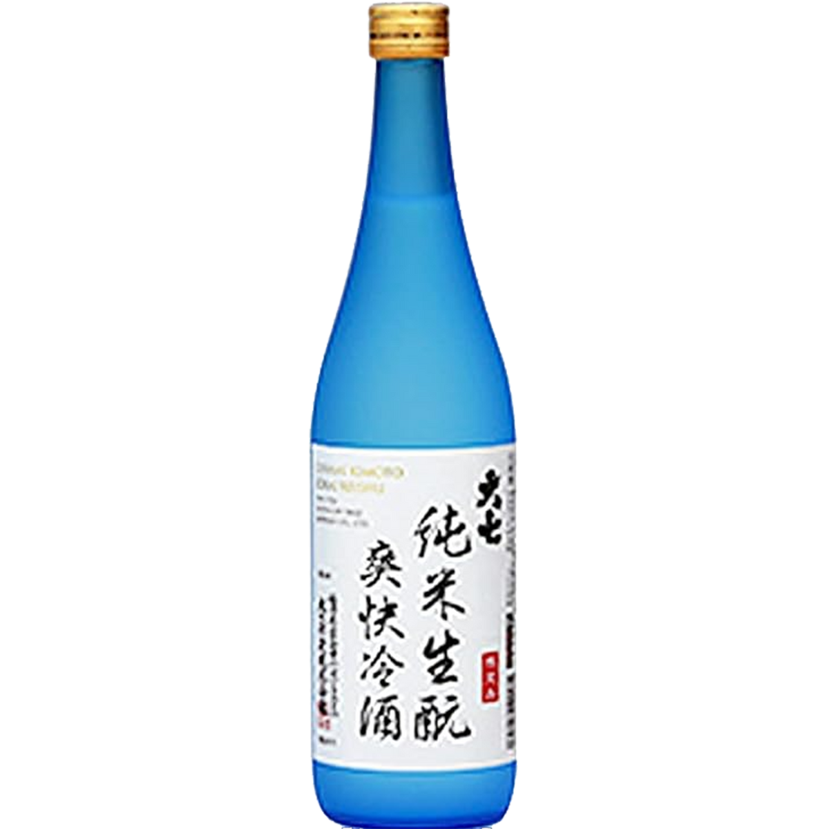 大七 生もと 純米酒爽快冷酒 酒瓶正面商品圖