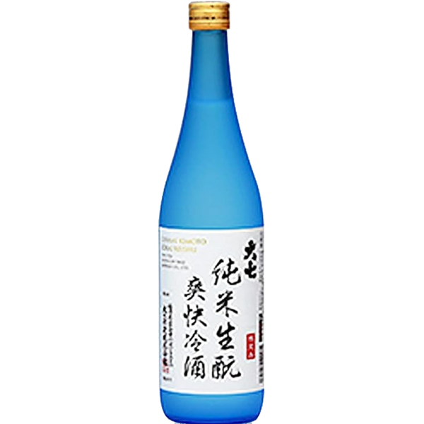 大七 生もと 純米酒爽快冷酒 酒瓶正面商品圖