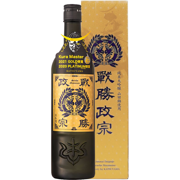 勝山 戰勝政宗 袋取 純米大吟釀 (限定) 酒瓶正面商品圖