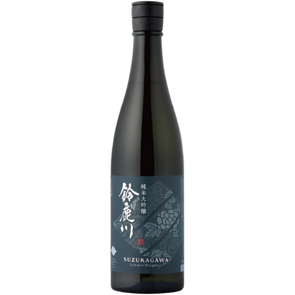 鈴鹿川 純米大吟釀 酒瓶正面商品圖