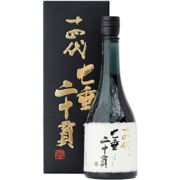十四代 七垂二十貫 純米大吟釀 酒瓶正面商品圖