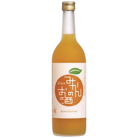 愛知國盛 蜜柑風味酒 720ml 瓶身產品照（白底）