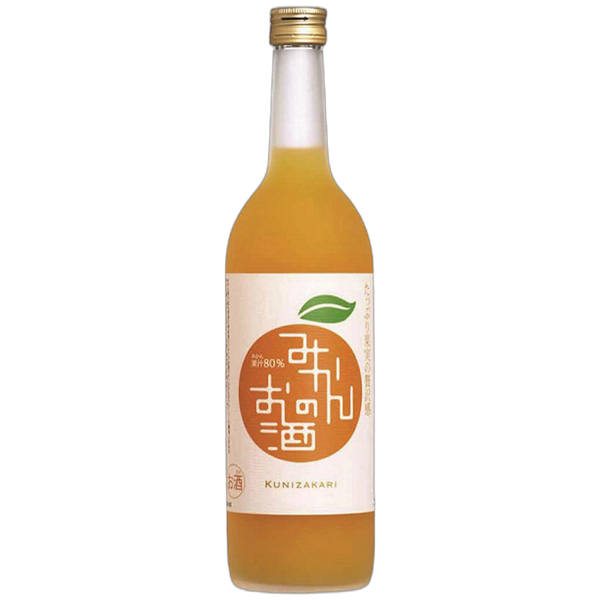 愛知國盛 蜜柑風味酒 720ml 瓶身產品照（白底）
