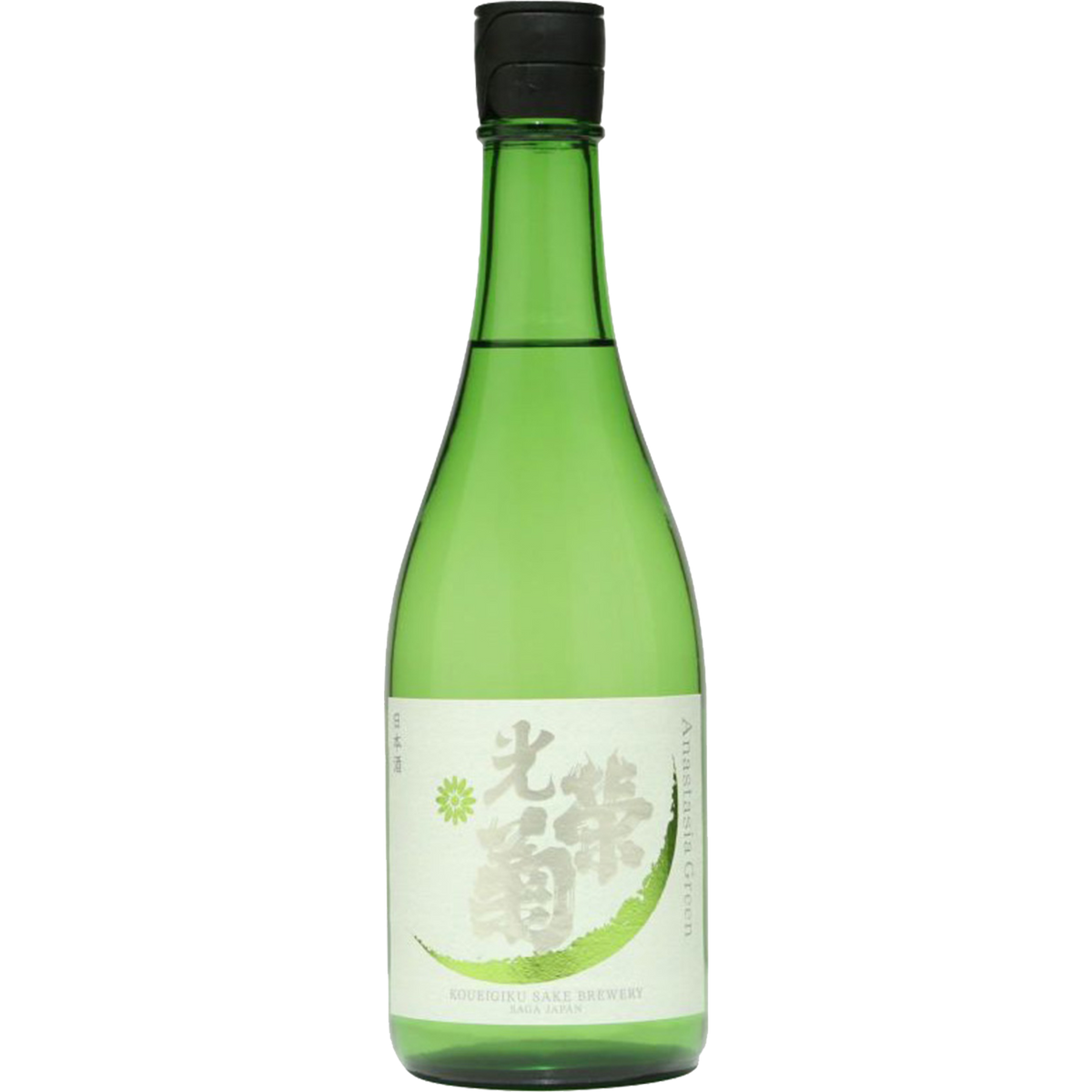 光榮菊 Anastasia Green 無濾過生原酒 酒瓶正面商品圖