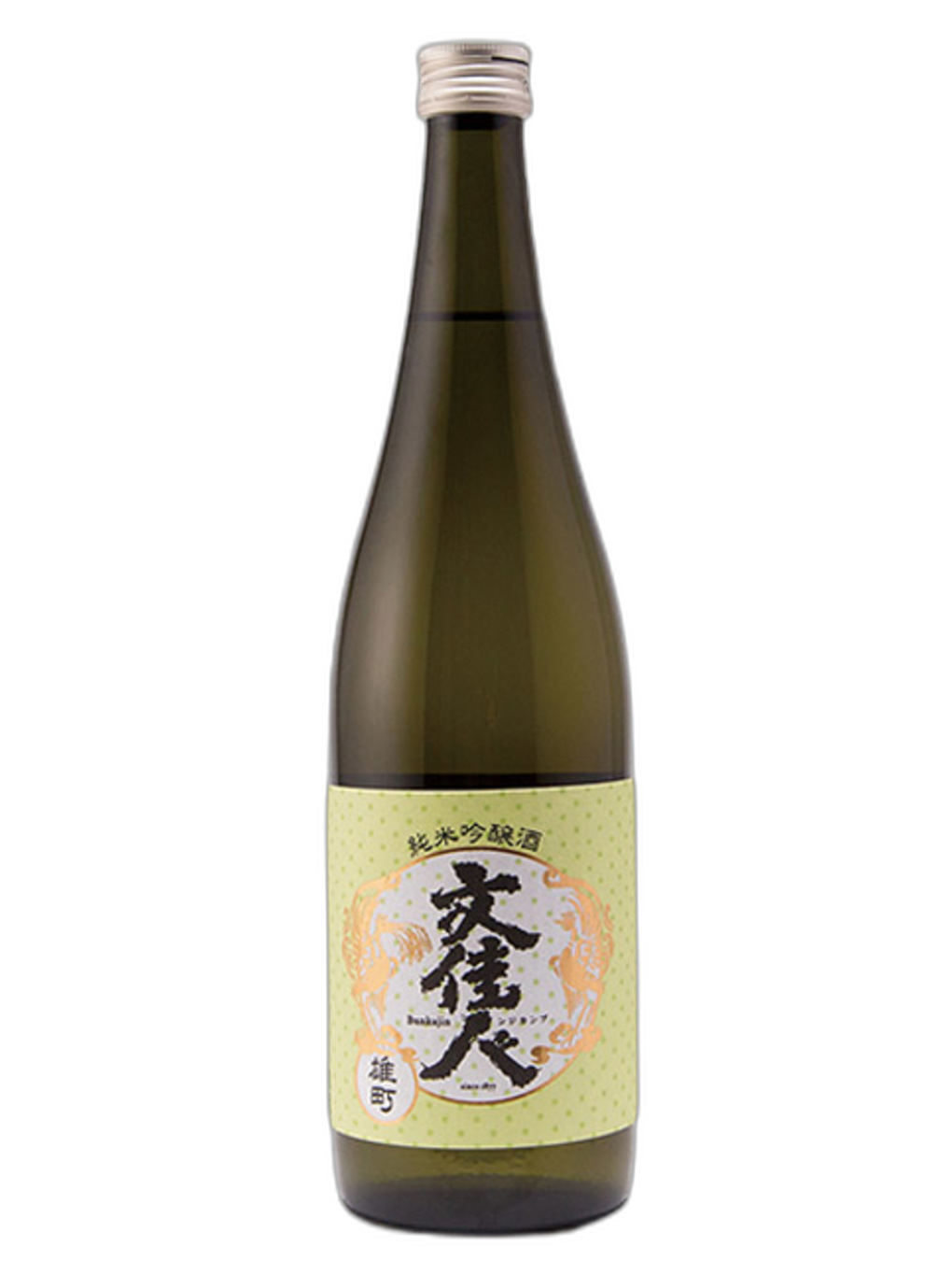 文佳人 純米吟釀 雄町 酒瓶正面商品圖
