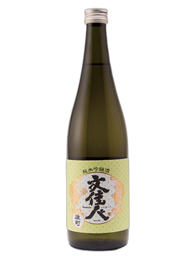 文佳人 純米吟釀 雄町 酒瓶正面商品圖