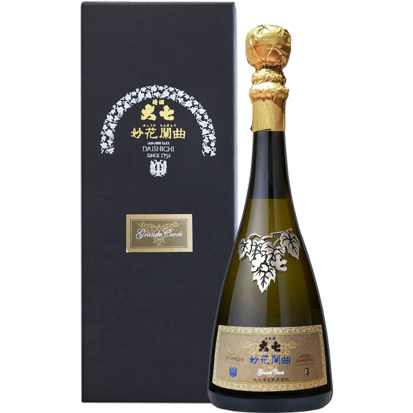 大七 妙花蘭曲 Grande Cuvee 生もと 純米大吟釀雫原酒 酒瓶正面商品圖
