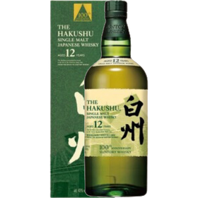 白州 Hakushu 100th Anniversary 12 Year Old Japanese Whisky
