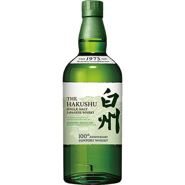 白州 Hakushu 100th Anniversary Japanese Whisky 酒瓶正面商品圖