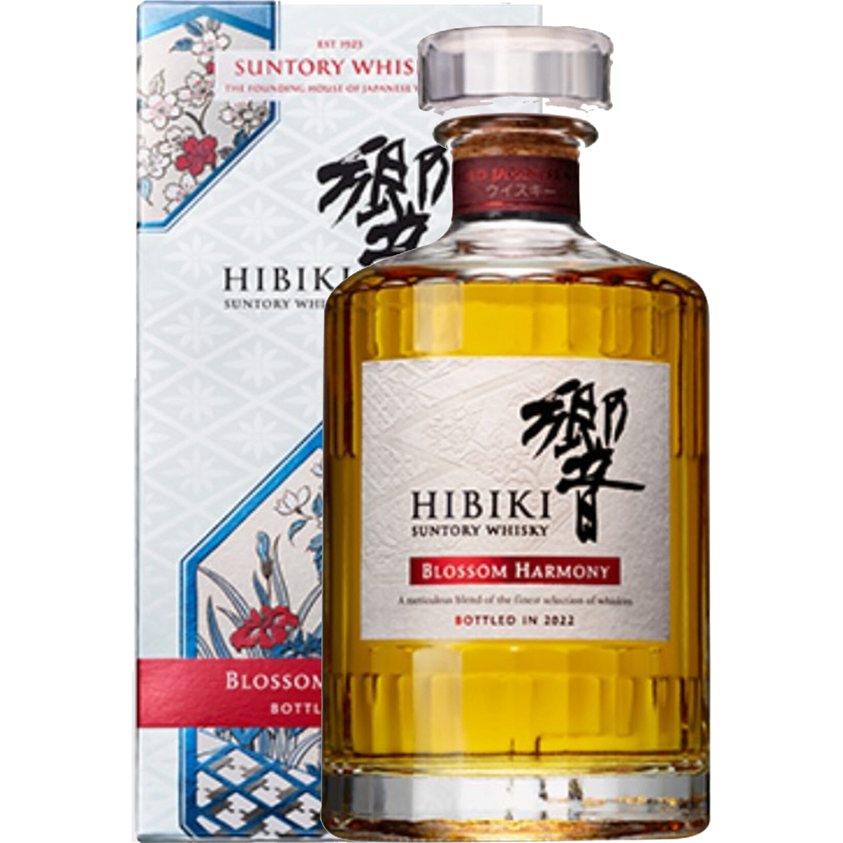 響 Hibiki Blossom Harmony (2022)Japanese Blend Whisky 酒瓶正面商品圖