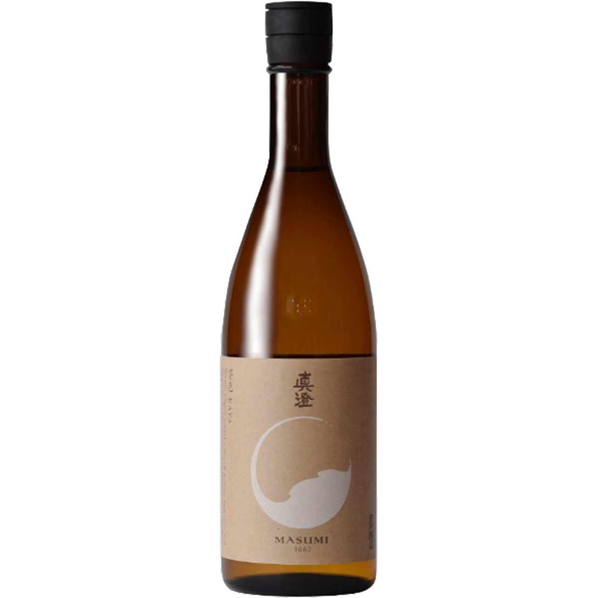 真澄 茅色 KAYA 純米 酒瓶正面商品圖