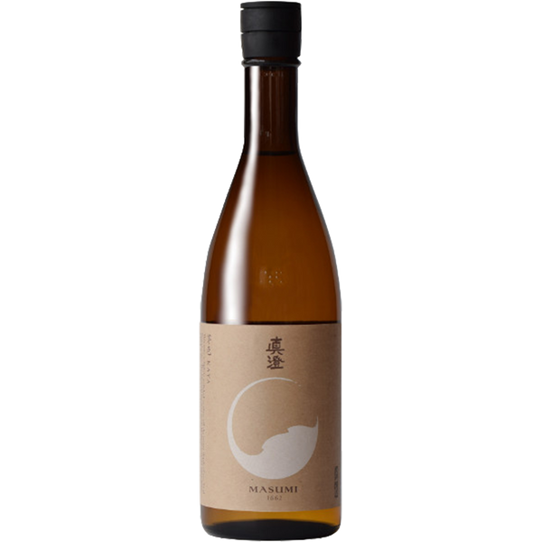 真澄 茅色 KAYA 純米 酒瓶正面商品圖