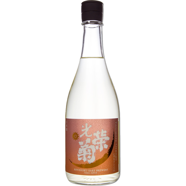 光榮菊 黃昏 Orange 無濾過生原酒 酒瓶正面商品圖