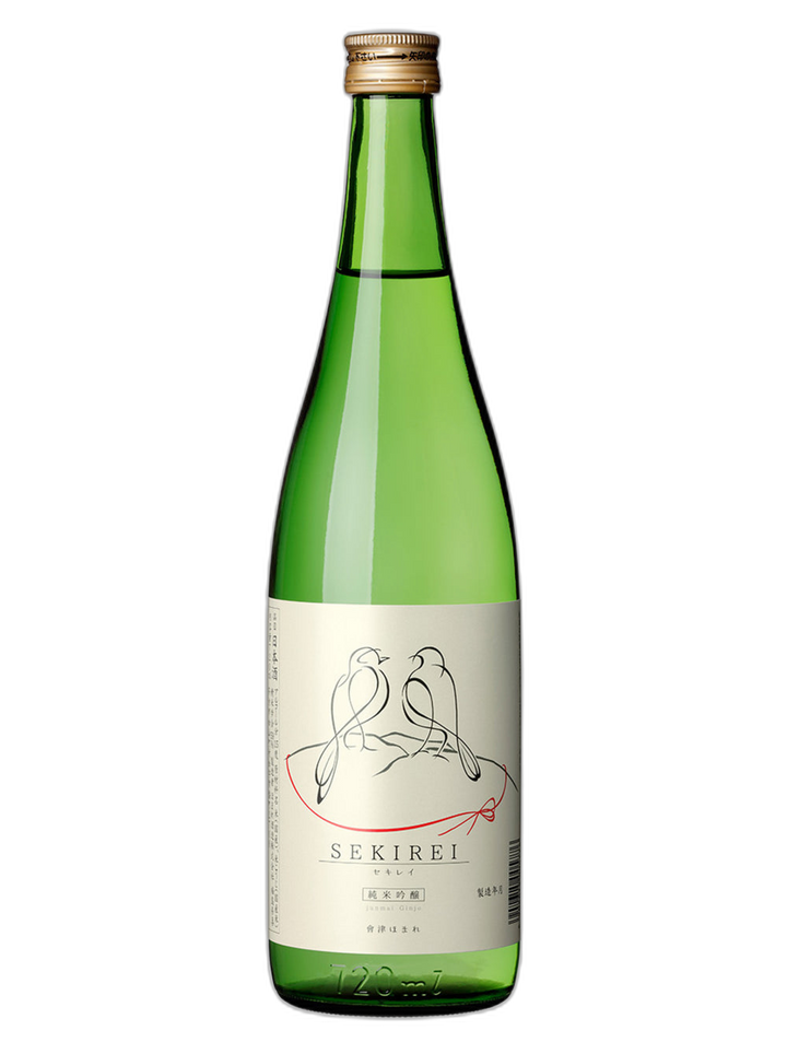 會津譽 SEKIREI 純米吟釀 酒瓶正面商品圖