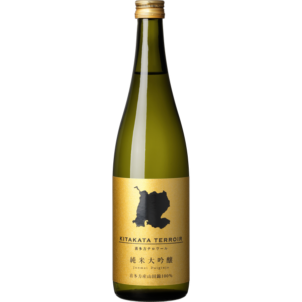會津譽 喜多方TERROIR 純米大吟釀 山田錦40 酒瓶正面商品圖