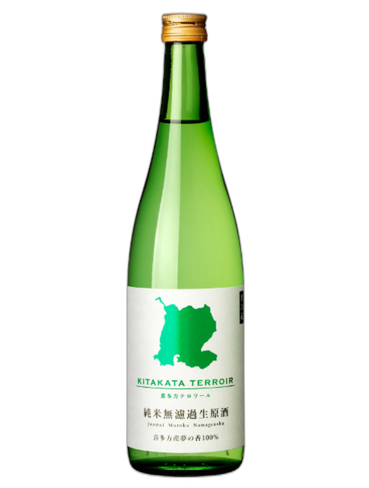 會津譽 喜多方TERROIR 純米無濾過生原酒 酒瓶正面商品圖