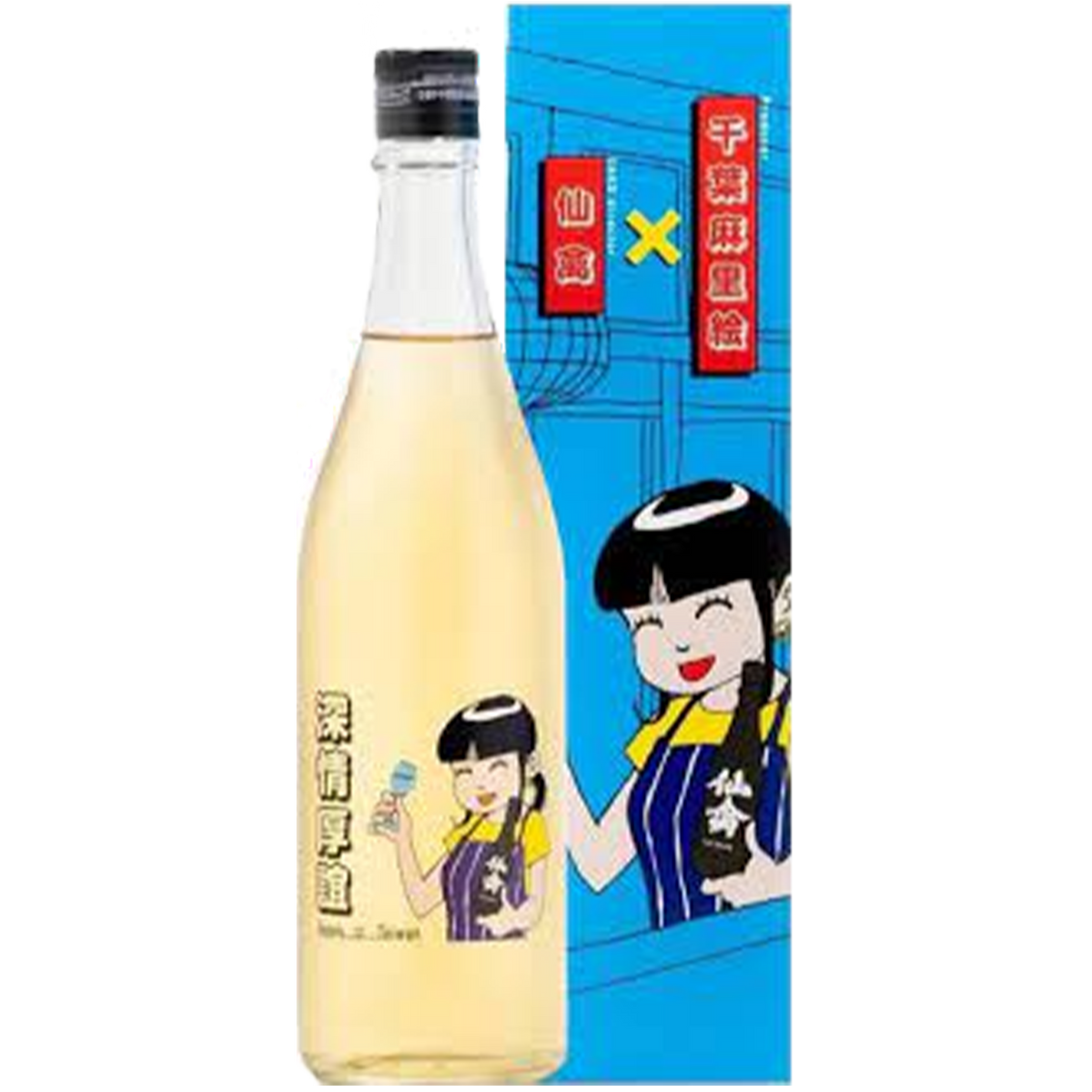 仙禽 深情厚誼Japan❤️Taiwan 酒瓶正面商品圖
