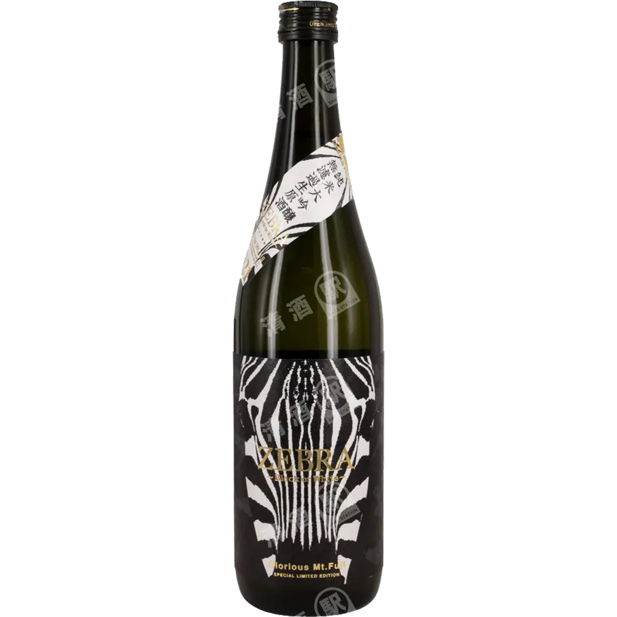 榮光富士 ZEBRA 斑馬 純米大吟釀 無濾過生原酒 酒瓶正面商品圖