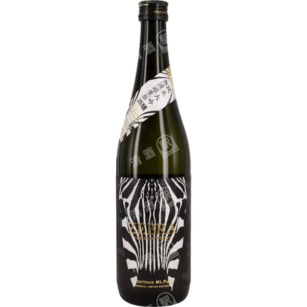 榮光富士 ZEBRA 斑馬 純米大吟釀 無濾過生原酒 酒瓶正面商品圖