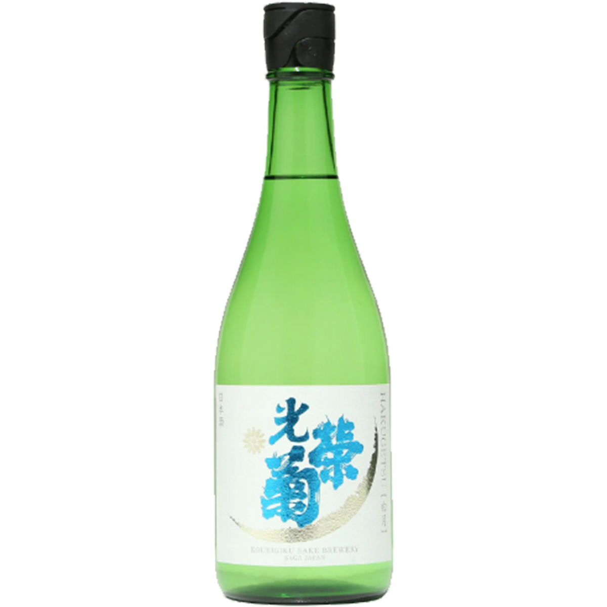 光榮菊 白月 無濾過生原酒 酒瓶正面商品圖