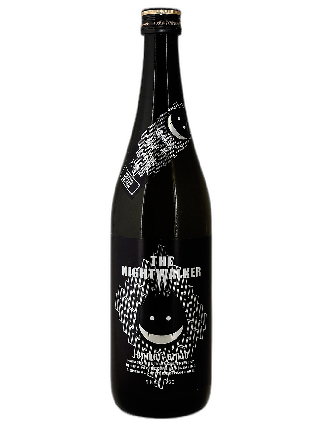 百十郎 THE NIGHTWALKER 酒瓶正面商品圖