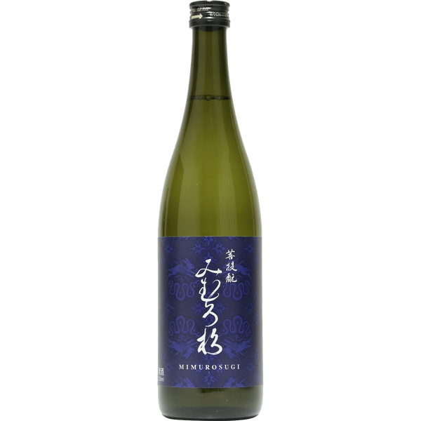 三諸杉 菩提酛原酒 酒瓶正面商品圖