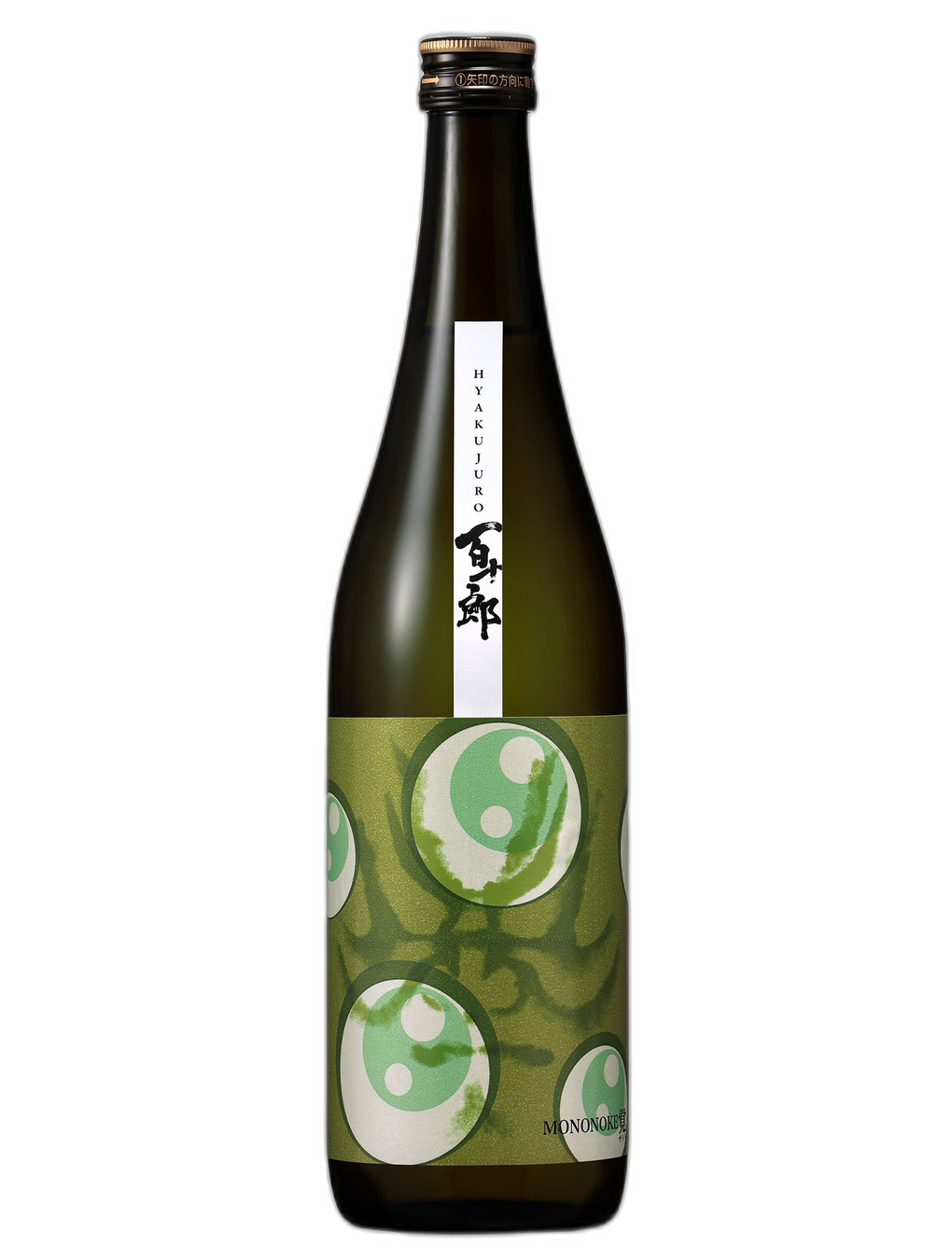 百十郎 MONONOKE 覺 純米吟釀 酒瓶正面商品圖