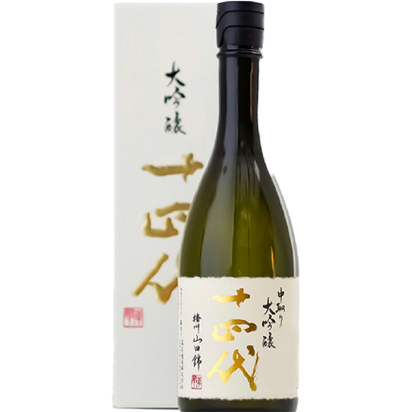 十四代 中取り 播州山田錦 大吟釀 酒瓶正面商品圖