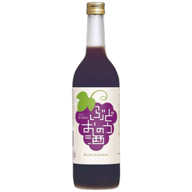 愛知國盛 葡萄風味酒 720ml 瓶身產品照（白底）