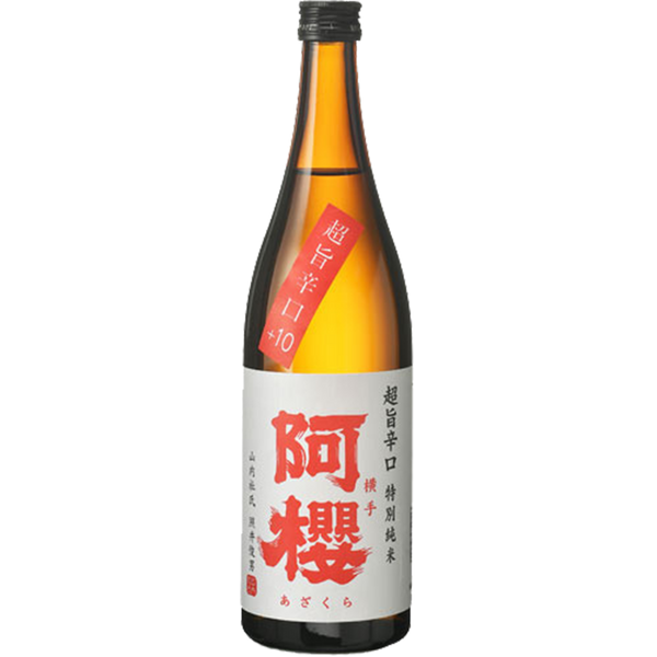 阿櫻 特別純米 超旨辛口 酒瓶正面商品圖