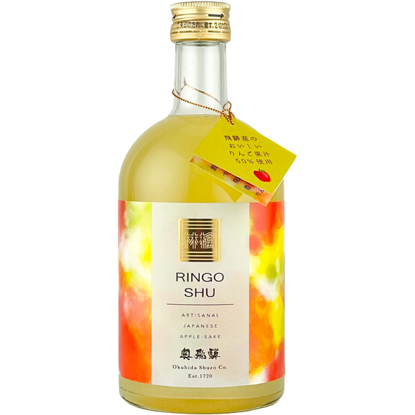 奧飛驒 蘋果酒 酒瓶正面商品圖