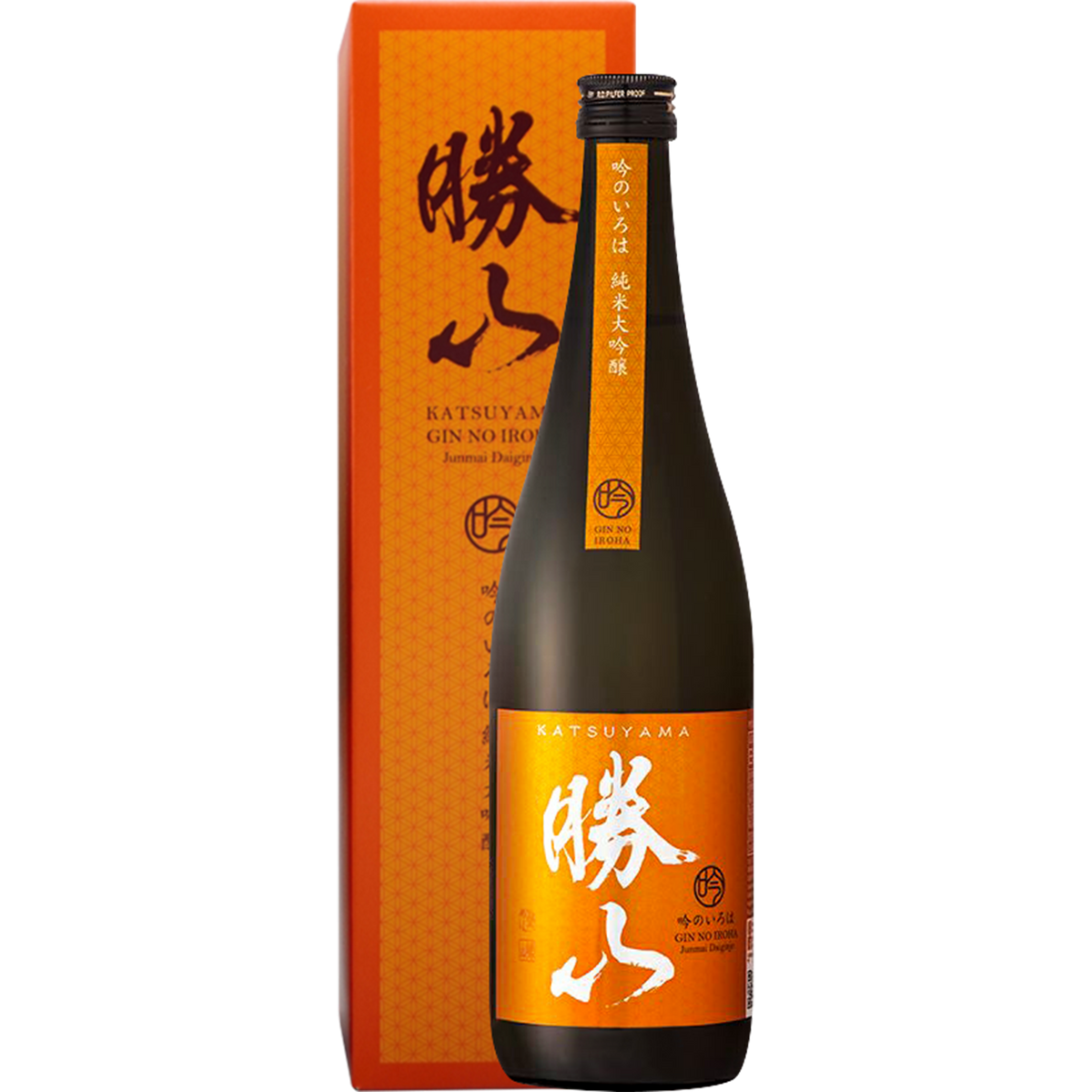 勝山 吟之五郎八 純米大吟釀 酒瓶正面商品圖