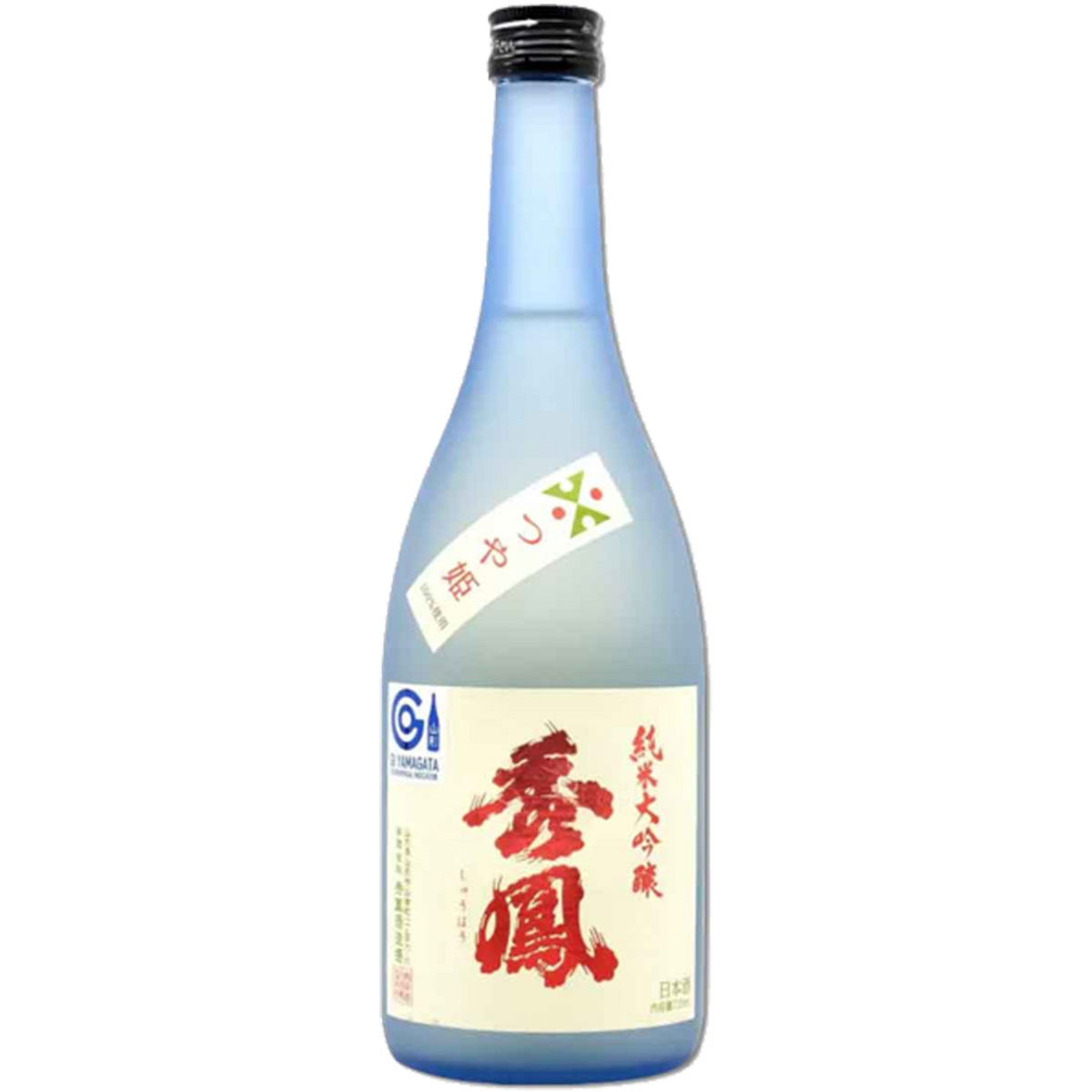 秀鳳 純米大吟醸 艷姬 酒瓶正面商品圖