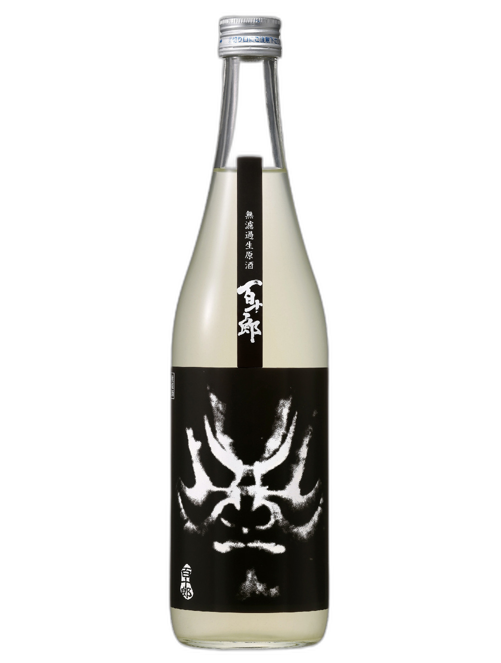 百十郎 純米大吟釀 黑面 COLD PRESSED 酒瓶正面商品圖