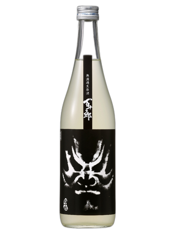 百十郎 純米大吟釀 黑面 COLD PRESSED 酒瓶正面商品圖