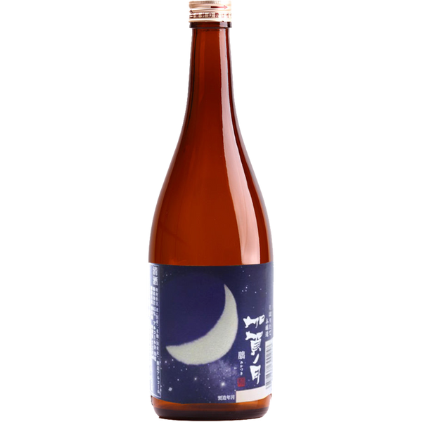 加賀ノ月 朏 初搾 生原酒 酒瓶正面商品圖