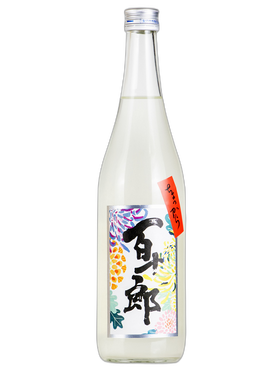百十郎 菊 超辛口純米吟釀 生霞酒 酒瓶正面商品圖