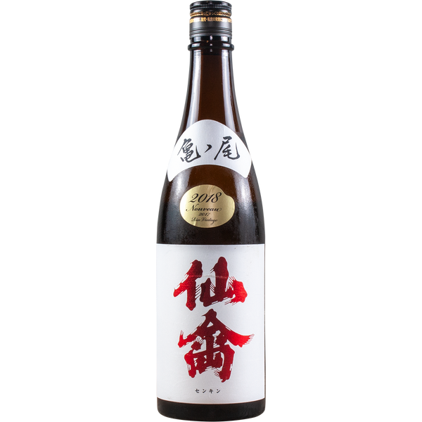 仙禽 クラシック 亀ノ尾生酛 無濾過原酒 酒瓶正面商品圖