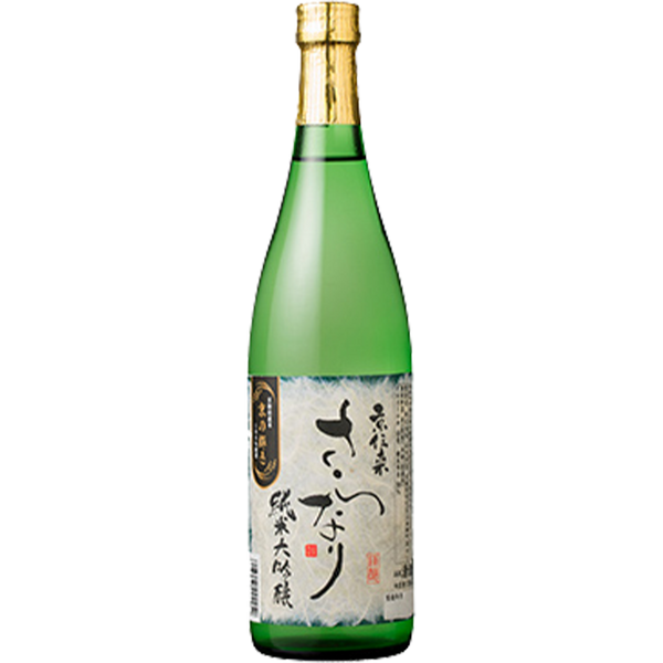 京傳來 純米大吟釀 さらなり 酒瓶正面商品圖