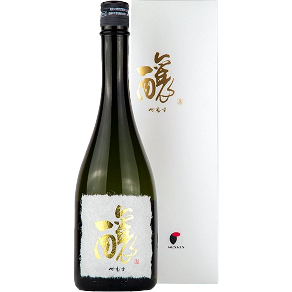 仙禽 醸 (かもす) 化粧箱入り 酒瓶正面商品圖