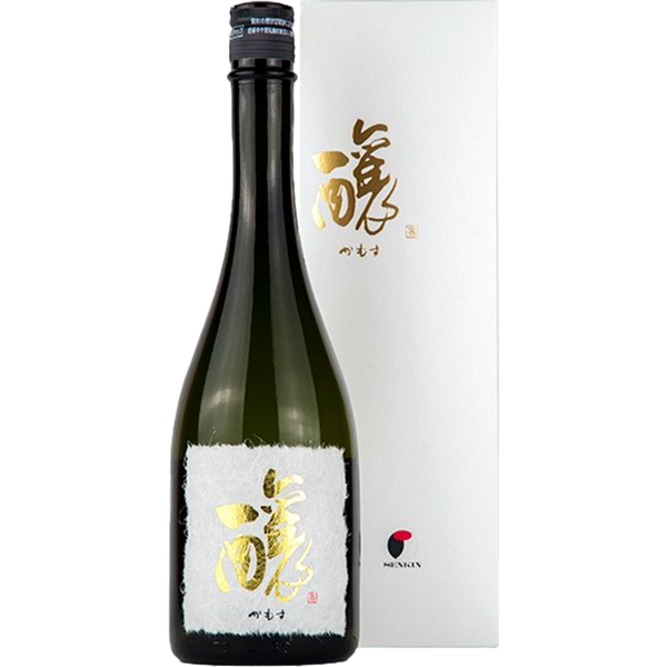 仙禽 醸 (かもす) 化粧箱入り 酒瓶正面商品圖