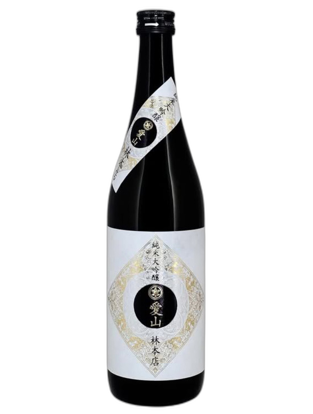 林本店 愛山 純米大吟釀無濾過生原酒 酒瓶正面商品圖