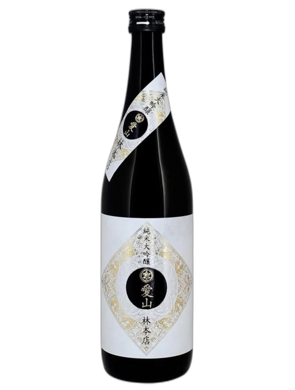林本店 愛山 純米大吟釀無濾過生原酒 酒瓶正面商品圖