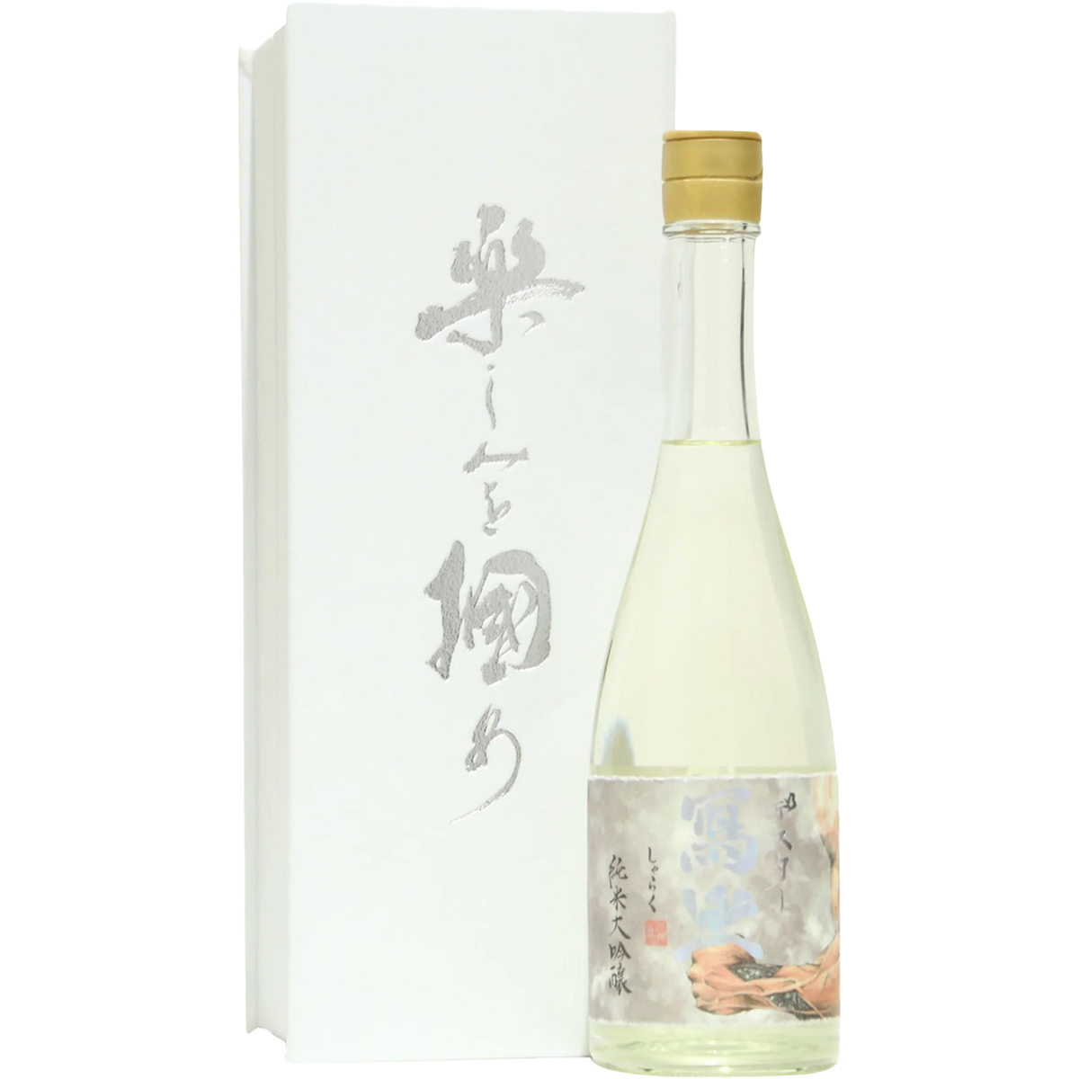 寫樂 純米大吟釀 霞酒 destar 限定版 酒瓶正面商品圖