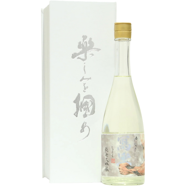 寫樂 純米大吟釀 霞酒 destar 限定版 酒瓶正面商品圖