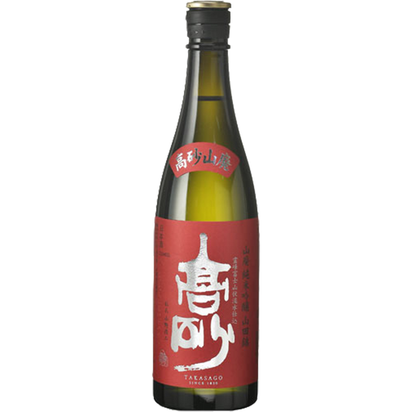 高砂 山廢 純米吟釀 酒瓶正面商品圖